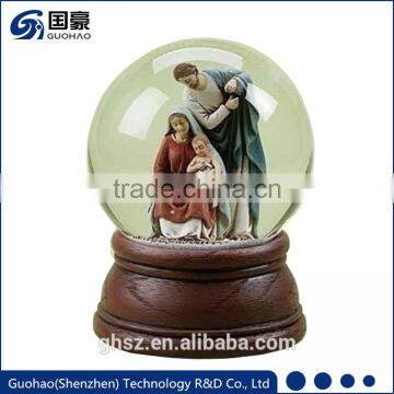 Holy Family Jesus Mary Joseph Water Globe
