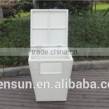 Eco- Friendly Rattan Dustbin, Trash Can, Ash-bin photo-3