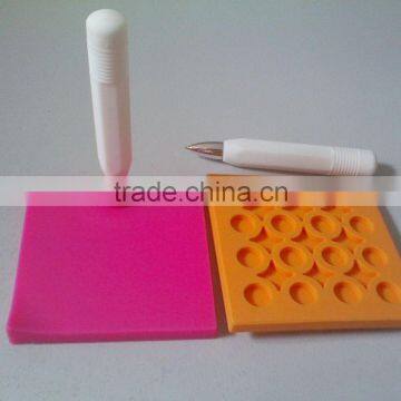 Waterproof Silicone Memo Pad/Erasable Memo Pad With Pen photo-2