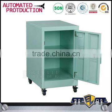 Lockable Cheap Movable Office CKD Metal Rolling Desk photo-5