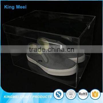 Hot Selling Custom Transparent Acrylic Shoe Display Box photo-5