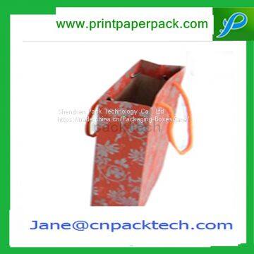 Custom Gift Cardboard Packing Fashion Kraft Paper Bags Promotional Carrier Candy Chocolate Bag photo-2