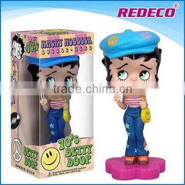 Resin betty boop bobble head