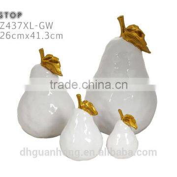 high quality Ceramic garden decorative pear