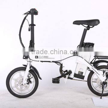 48V 250W 14 Inch Electric Mini Bike Folding Bike for Adults photo-5