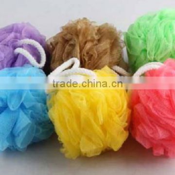 Fashion and Cheap Bath Sponge Mesh ball shower bath ball