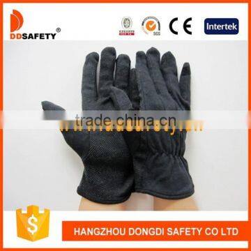 DDSAFETY Cheapest Black Cotton Work Gloves