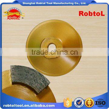 70mm Three 3 Segment Diamond Grinding Wheel Abrasive Polishing Disc for Concrete Granite Marble Double Cup Wheel photo-6