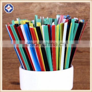 food toys gifts packaging used colorful single core twist tie wire