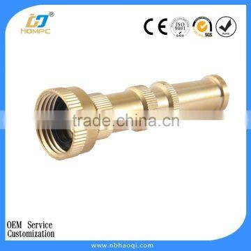 Solid Brass Heavy Duty Twist Brass Garden Hose Nozzle