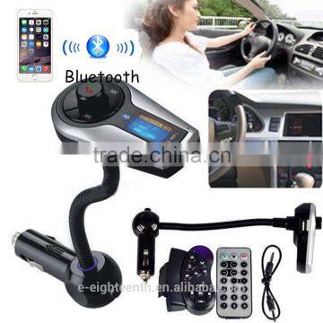 2016 hot USB SD Remote control Car driver MP3 Player Wireless Bluetooth FM Transmitter Modulator USB