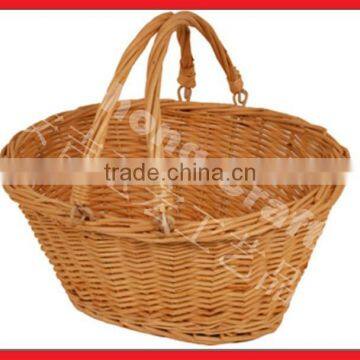 Eco-friendly Willow Basket With Handle photo-2