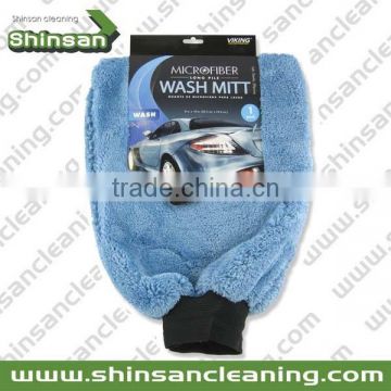 Popular microfiber car wash mitt /microfiber chenille cleaning glove/microfibre fabric chenille cleaning car wash mitt