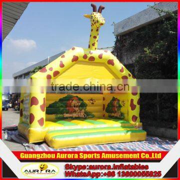 0.55mm PVC customized inflatable bouncer inflatable jumping house