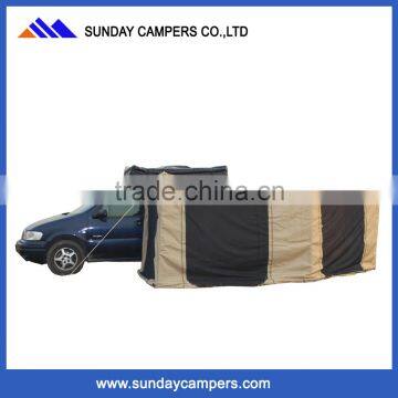 Family camping equipment outdoor 270 degree awning with change room
