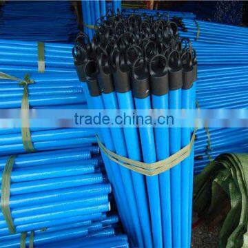 Blue pvc coated 120*2.2 broom handle