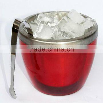 Hot Sale 1.0L Colored Small Stainless Steel Ice Buckets for Bar photo-5