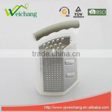 WCJ450 New products plastic vegetable kitchen graters stainless steel grater