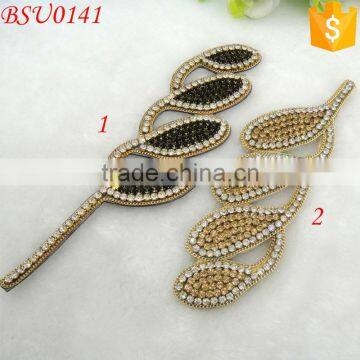 Wholesale mordern style fancy handmade beaded shoes upper for ladies sandals