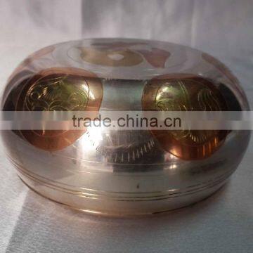 Best Selling Silver Plated Tibetan Meditation & Healing Singing Bowl photo-5