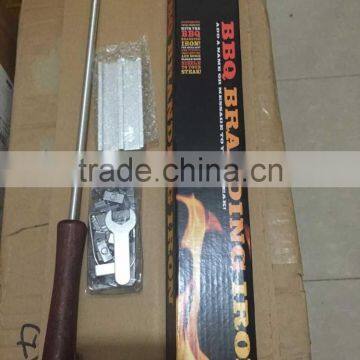 UCHOME BBQ DIY Tools Branding Iron With Changeablw Letters, Bbq Branding Iron photo-6