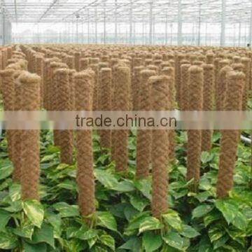 Coconut Pole for Plants & Flowers & PVC bamboo pole for decorative