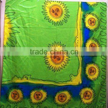 Cotton Ladies printed pareos on confirmed order delivered in 15 days