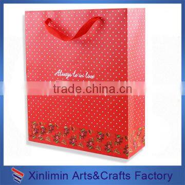 Promotional paper shopping bag,cheap shopping bag