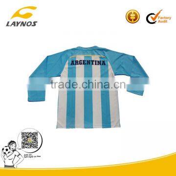 Custom Hot Selling Argentina Soccer Jersey photo-2