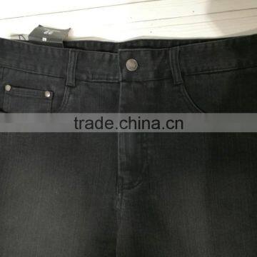 GZY Black Straight Men Denim Jeans Buyers In Bulk For South America Stock