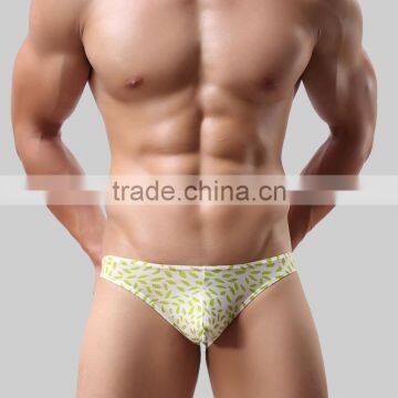 MGOO Custom Made Ice Silk Underwear For Men Sex Floral Print Boxer Brief XXXL Size Toy MB026 photo-3