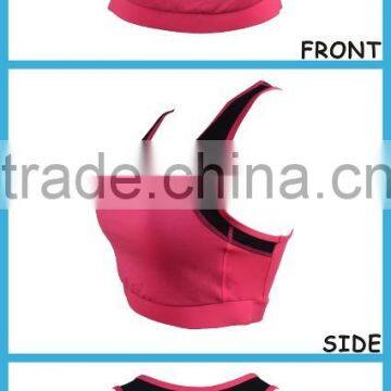 Wholesale Women Gym Sport Bra /Breathable Women Workout Cloting Top photo-4