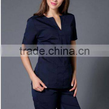 2016 Chinese Factory Competitive Price Wholesale Hospital Clothing Nurse Uniform photo-3