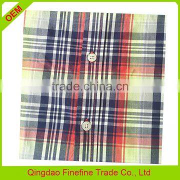 High End Fashion Short Sleeve Kids Grid Shirts photo-5