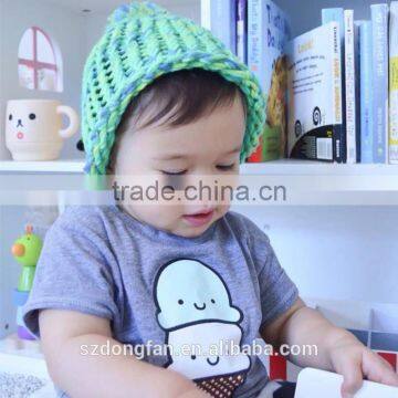 Boys Girls Bulk Items Cute Ice Cream Printed Cotton Latest New Model Shirts Kid Shirt photo-2