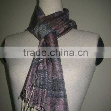 Raw Silk Scarf