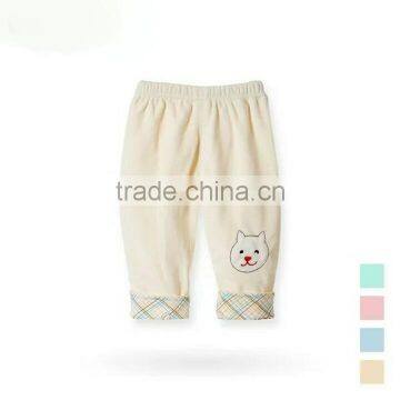 Korean Style Children Pants Wholesale Bear Pattern Cotton Baby Trousers photo-4