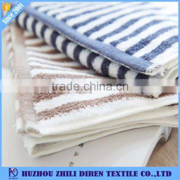 Cheap 100% Cotton Stripe Face Washer Towels photo-3