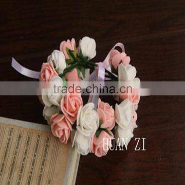 Wholesale Flower Bridal Headpiece Floral Halo Head Garland photo-2