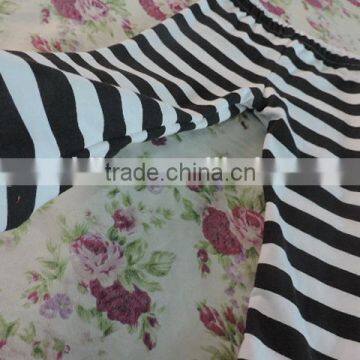 2017 Seasons New Designs Baby Girls Comfortable Pants Kids Girls Stripe Cotton Capris photo-2