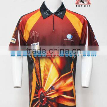 Oem Manufactory Custom High Quality Funny Design Dart t Shirt photo-3