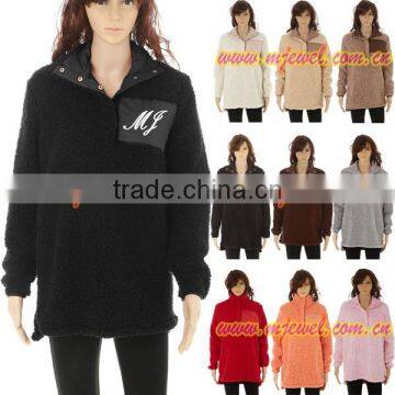 FACTORY Wholesale Sherpa Pullover Stocks photo-5