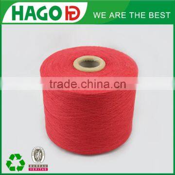 Ne6/1 All Kind of Colors Regenerated Polyester Cotton Yarn for Knitting photo-2