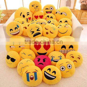 Creative QQ Emoji Expression Cheap Wholesale Pillow Cushion Cartoon Sofa Cushion photo-2
