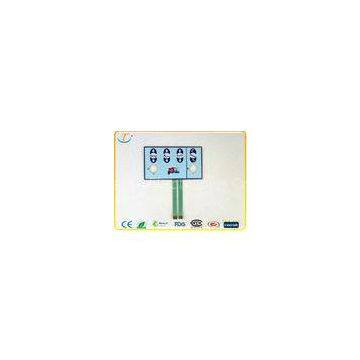 Dust - Proof Epoxy Keypad Membrane Switch 30V DC With Touch Panel , Pantone / RALcolor