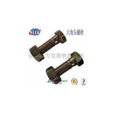 Hex Head Bolt For Fastening Railroad, High Technology Hex Head Bolt , Top Quality OEM Hex Head Bolt photo-3