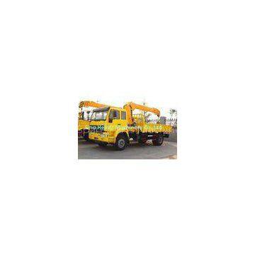 Diesel SQ5SK3Q Truck Mounted Crane , 5 TON Telescoping Boom Crane