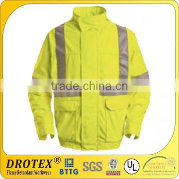 Waterproof Jacket Anit-UV Rays and Hi-Vis Bomber Protective Jacket Workwear Jacket