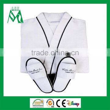 kimono bathrobe set with slippers for four seasons
