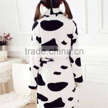 2015 New Design Printing Flannel Wholesale Cotton Sleeveless Baby Bathrobe